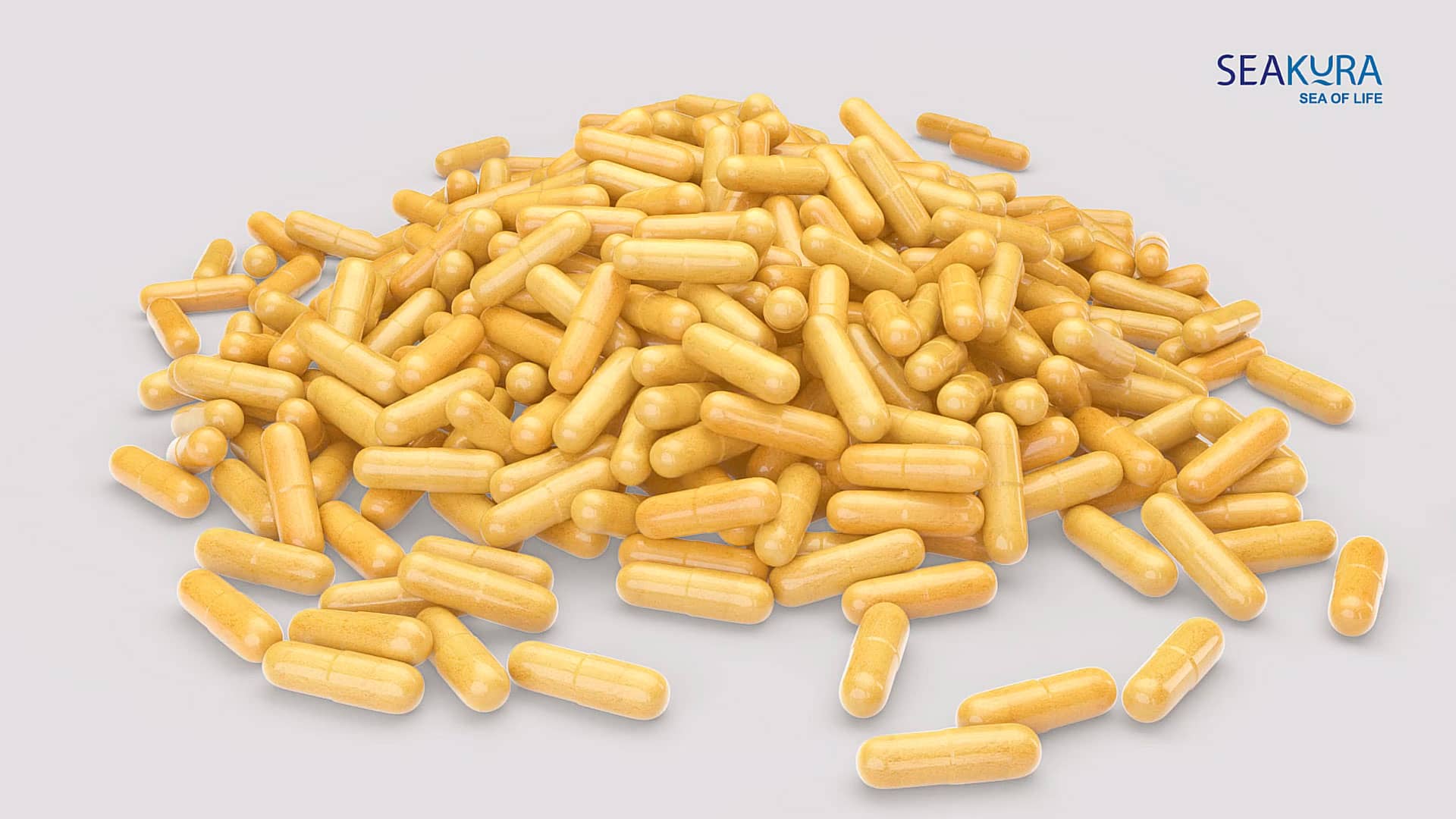 a pile of yellow pills